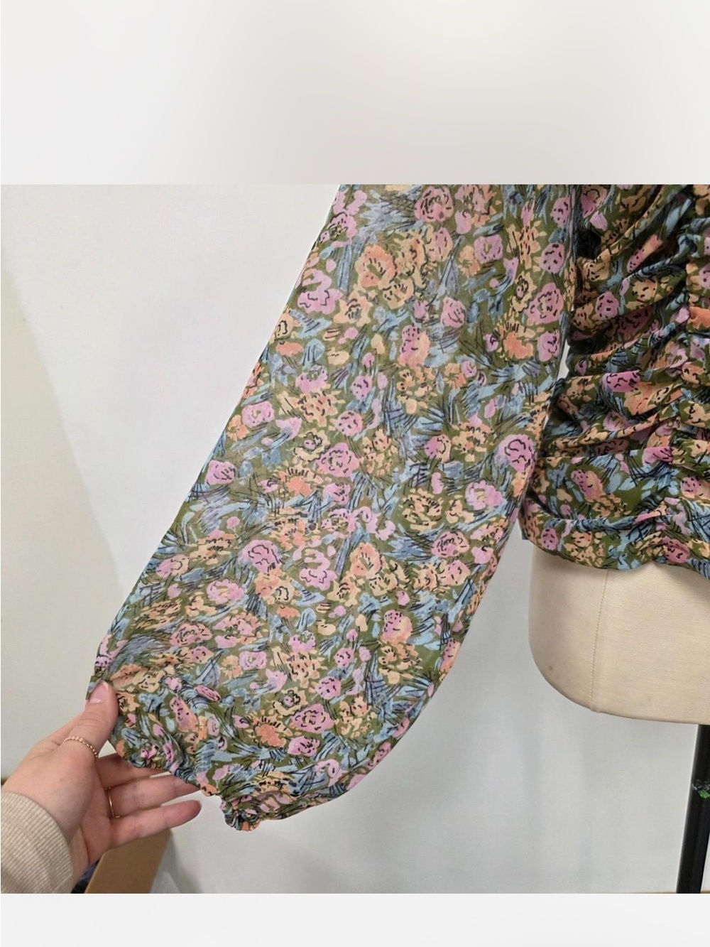 Free People Mabel Printed Blouse - Picture 6 of 8
